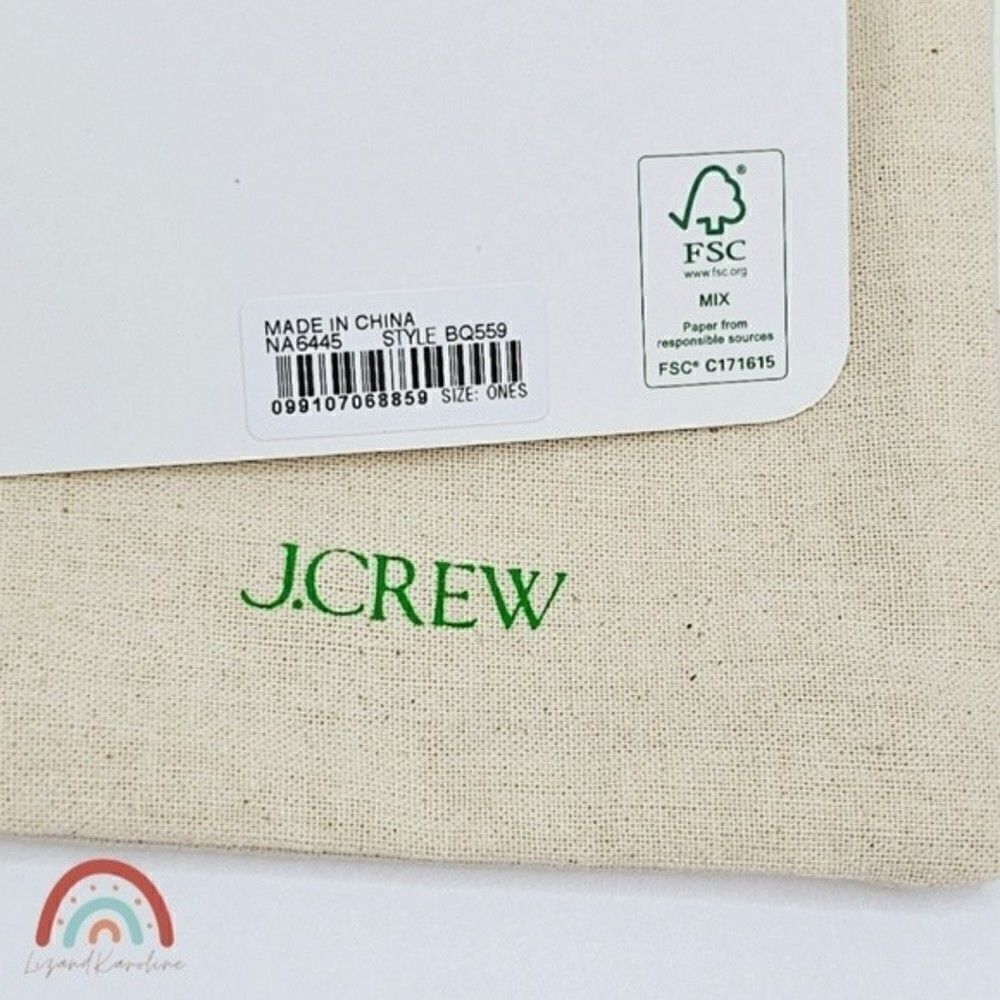New! J. Crew Raffia Straw Bohemian Tripe Drop Natural Earrings - Picture 7 of 7